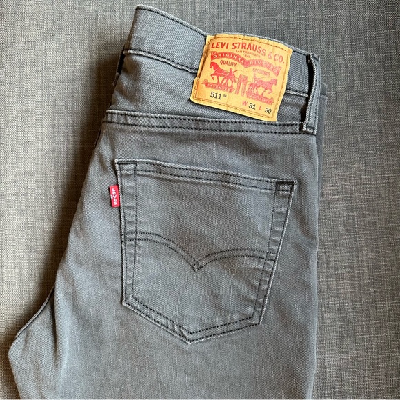 Levis 511 Jeans - Slim Fit Stretch - 31x30 - NEW - Picture 1 of 3